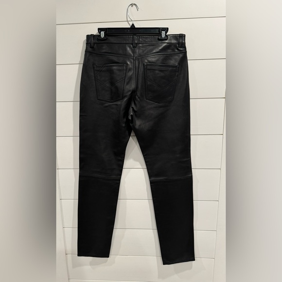 Zadig & Voltaire David black leather pants - Picture 6 of 9
